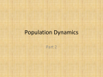 Population Dynamics