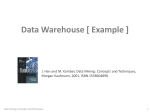 Datawarehousing Example