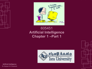 TIN 5013 Artificial Intelligence