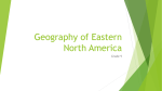 Geography of Eastern North America
