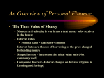 An Overview of Personal Finance