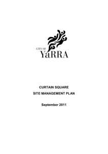 Curtain Square Draft Site Management Plan