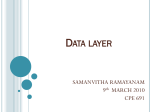 Data layer - Web Hosting at WVU