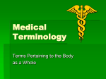 Medical Terminology