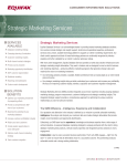 Strategic marketing Services