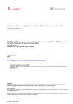 Interactions between carbohydrate and lipid metabolism in