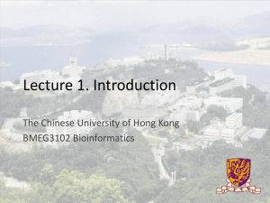 Lecture 1. Introduction