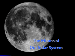 Moons in our Solar System