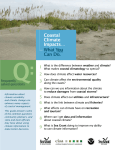 Coastal Climate Impacts… What You Can Do.