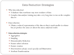 Data Reduction Strategies
