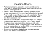 Stateless Session Bean