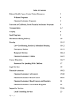 Table of Contents Rideout Health Cancer Center Patient Resources