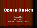Opera Basics