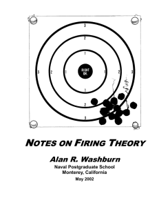 Firing Theory - Naval Postgraduate School