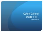 Colon Cancer--stage 1-3 - LSU School of Medicine