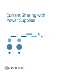 Current Sharing with Power Supplies | CUI Inc