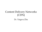 Content Delivery Networks (CDN)