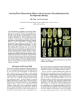 Evolving Three-Dimensional Objects with a Generative Encoding