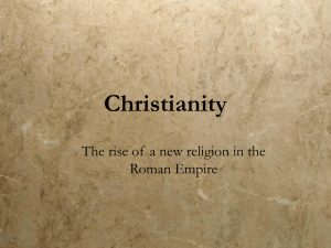 PowerPoint lecture on Christianity