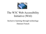 W3C Accessibility