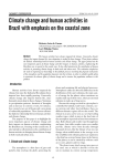 Climate change and human activities in Brazil with - IG