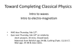 Toward Completing Classical Physics
