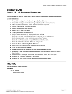 STUDENT_Guide_-Renaissance Unit Review