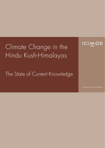 Climate Change in the Hindu Kush-Himalayas - HimalDoc