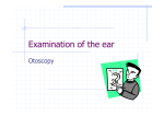 EXAMINATION OF THE EAR