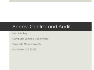 Attribute-Based Access Control - Colorado State University