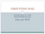 first punic war - CLIO History Journal