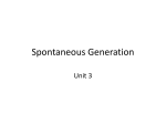 Spontaneous Generation PowerPoint