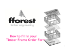 How to Complete your Timber Frame Construction Order Form