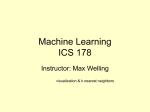Machine Learning ICS 273A