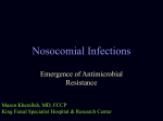 Nosocomial Infections - Middle East Critical Care Assembly