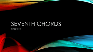Seventh chords - Wilson Central High School Band