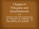 Chapter 6 Polygons and Quadrilaterals