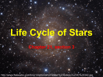 Life Cycle of Stars Powerpoint