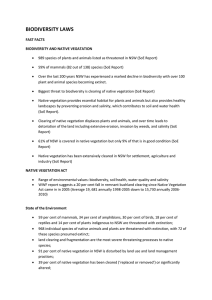 biodiversity laws - Nature Conservation Council of NSW