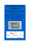Performing the Millikan Oil Drop Experiment