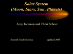 Solar System (Moon, Stars, Sun, Planets)