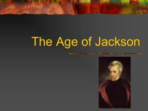 The Age of Jackson