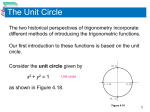 4.2 Unit Circle Book Notes