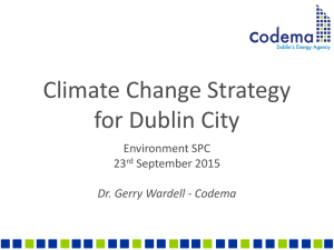 Climate Change Strategy for Dublin City