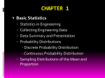 Statistics in engineering