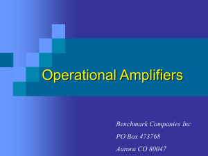 What is an Op-Amp? - benchmark