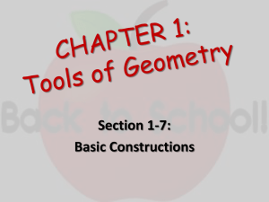 Section 1-7: Basic Constructions