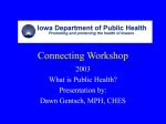 What is Public Health?