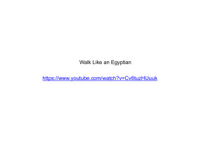 C3.1 - The Kingdom of Egypt - World History and Honors History 9