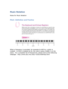 Music Notation